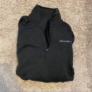 EDDIE BAUER 1/4 ZIP FLEECE LONG SLEEVE SHIRTS